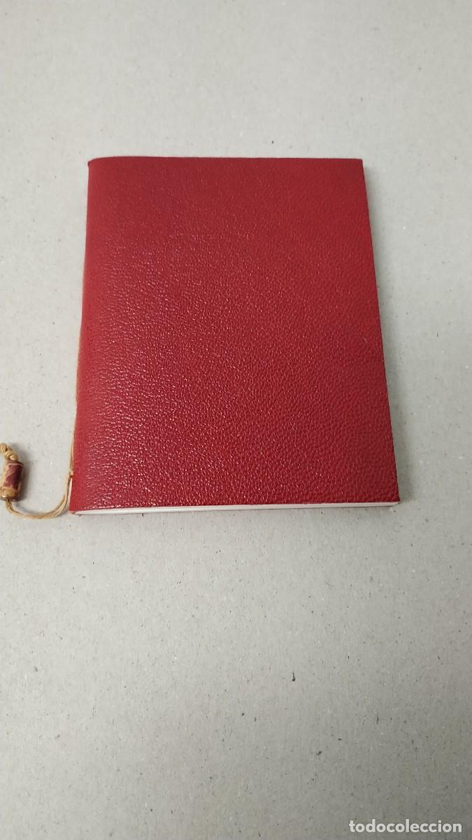 Vintage: LIBRETA DE PIEL COLOR ROJO - Foto 1