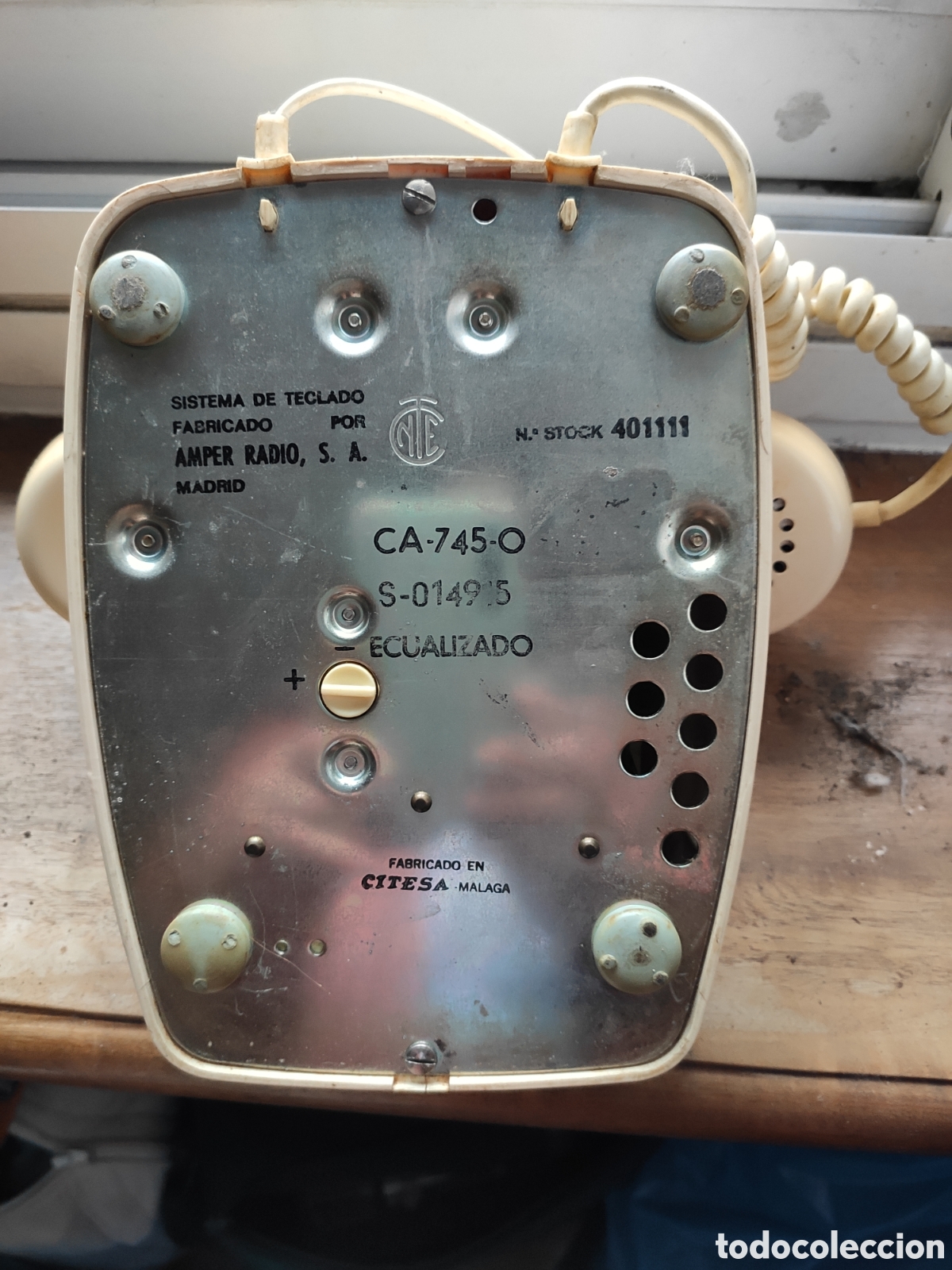 Vintage: Tel&eacute;fono de los a&ntilde;os 70. - Foto 3