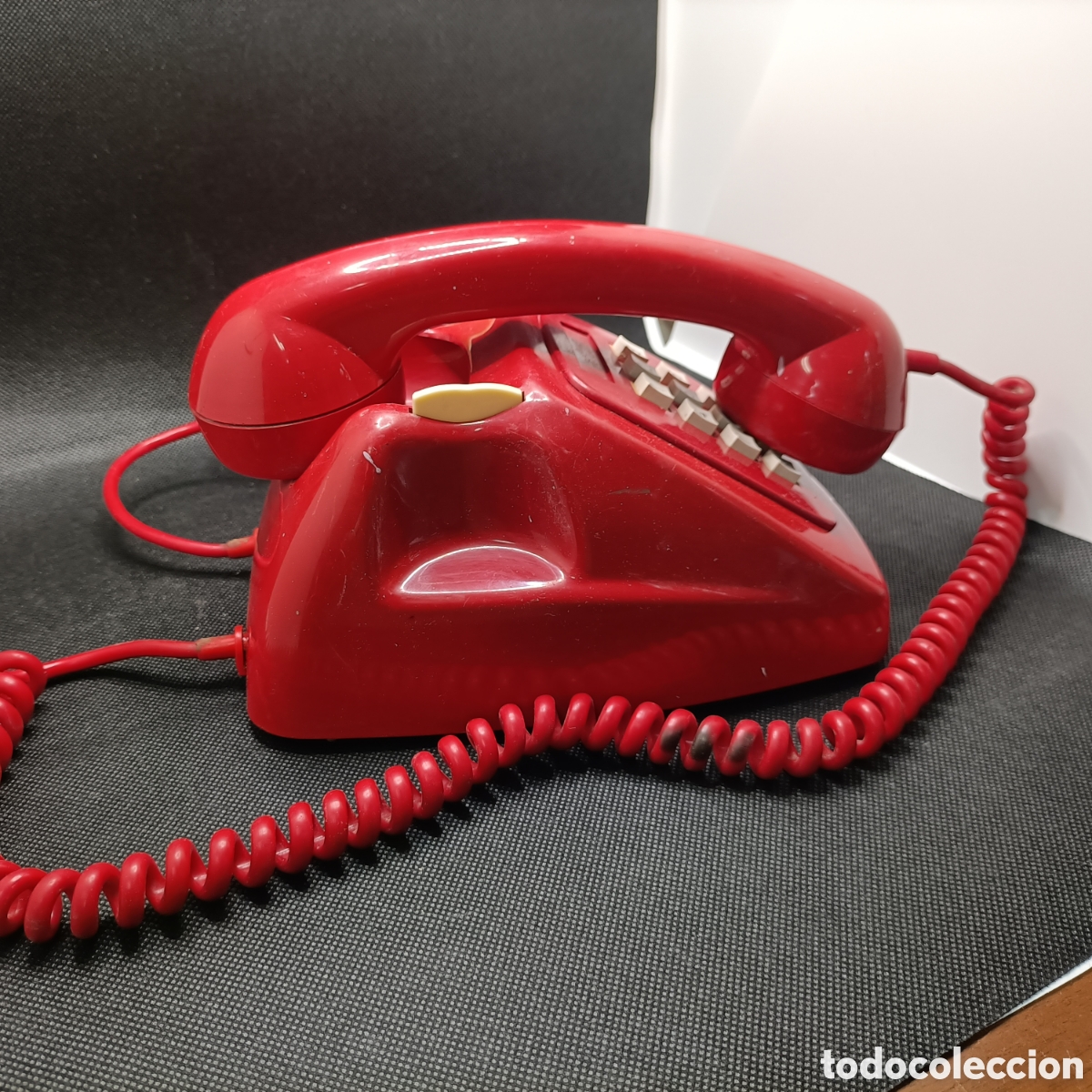 Vintage: Tel&eacute;fono rojo vintage - Foto 4