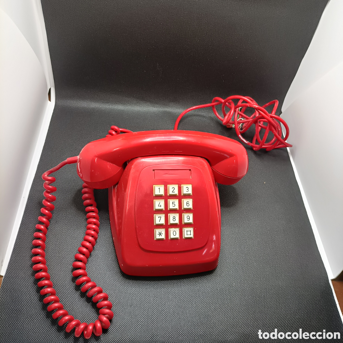 Vintage: Tel&eacute;fono rojo vintage - Foto 1
