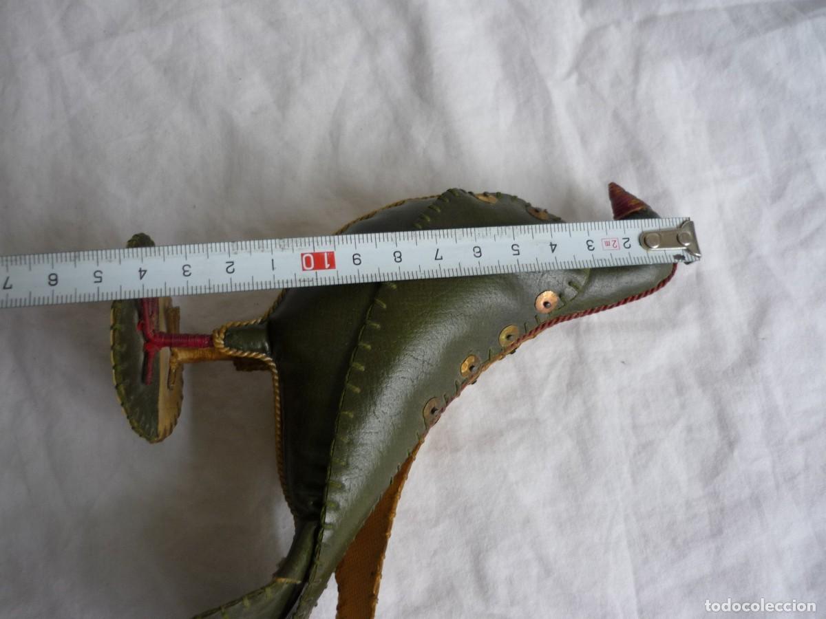 Vintage: Figura de p&aacute;jaro en material cosido - Foto 8