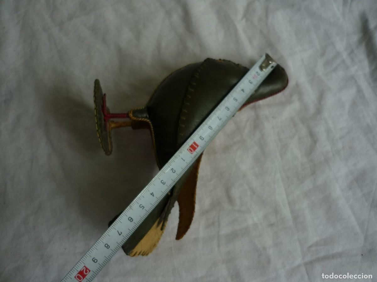 Vintage: Figura de p&aacute;jaro en material cosido - Foto 9