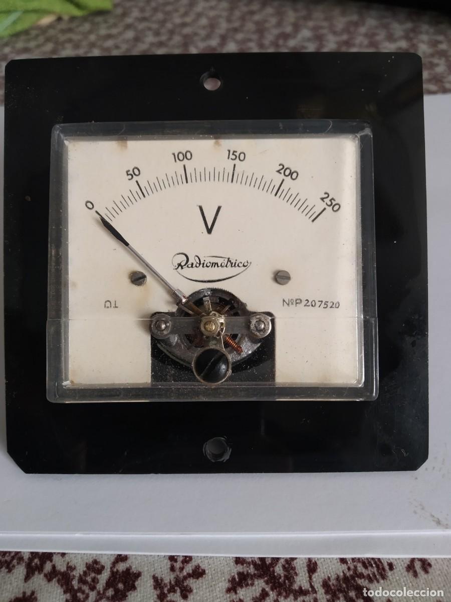 Vintage: VOLTIMETRO RETRO (VINTAGE) 250 V - Foto 1