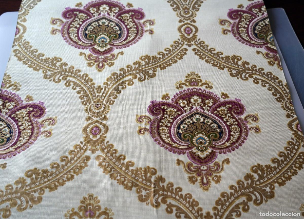 Vintage: Papel pintado decorativo vintage a&ntilde;os 70 para empapelado de paredes o muebles