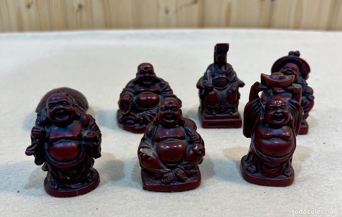Vintage: FIGURAS BUDA RESINA CHINA - Foto 1