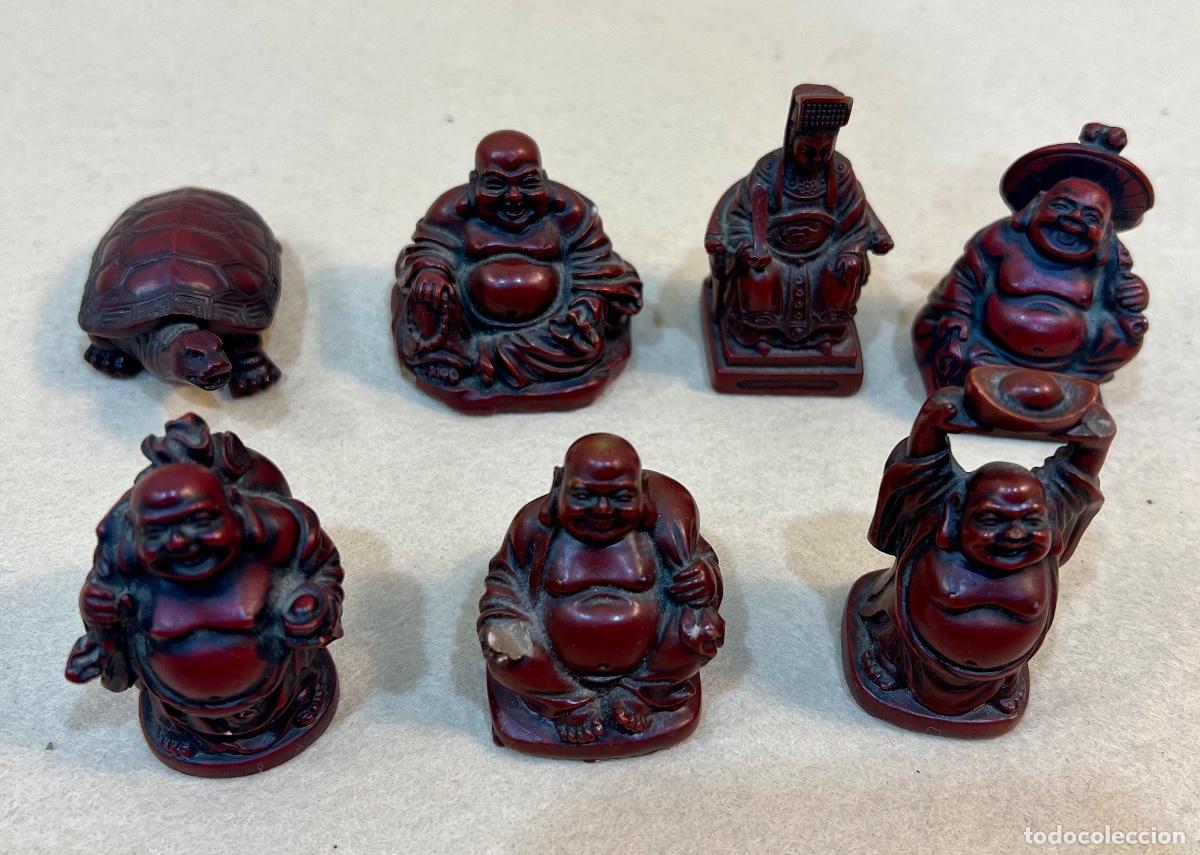 Vintage: FIGURAS BUDA RESINA CHINA - Foto 2