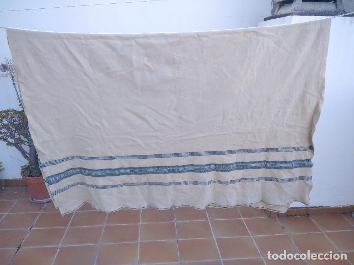 manta de lana años 60-cama de 90 - Compra venta en todocoleccion