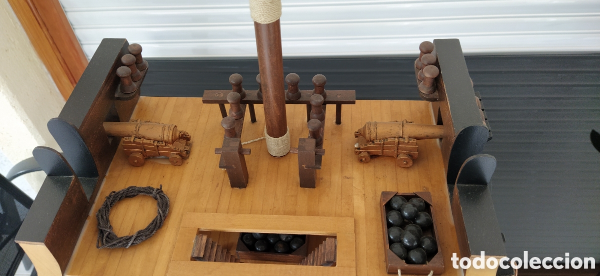 Vintage: Maqueta de barco - Foto 6