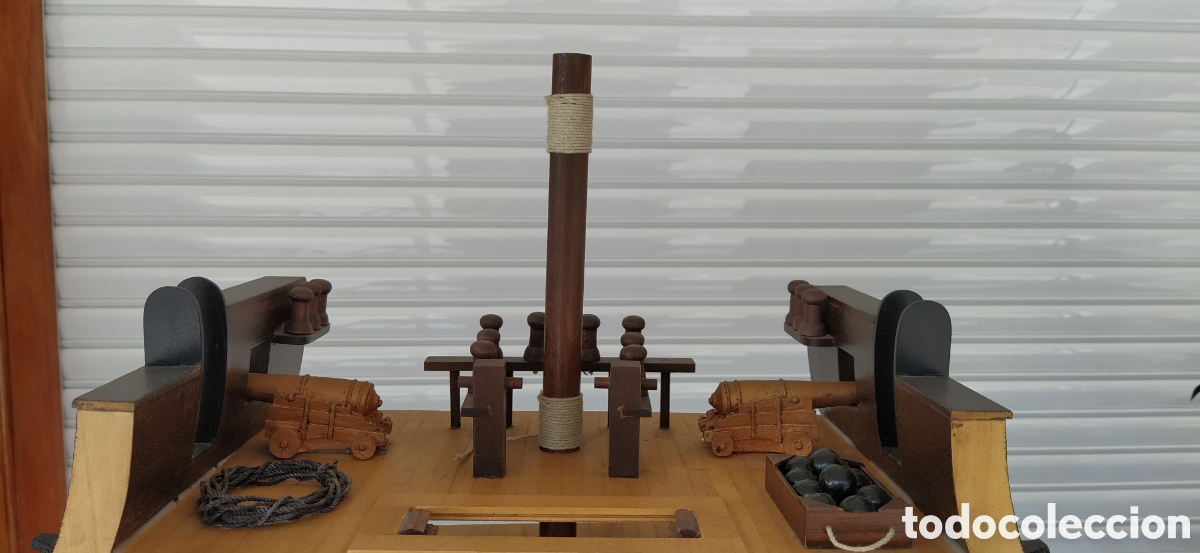 Vintage: Maqueta de barco - Foto 9