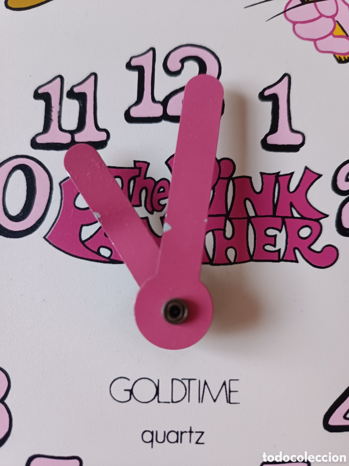 Vintage: Reloj pared Pantera Rosa, funciona - Foto 1