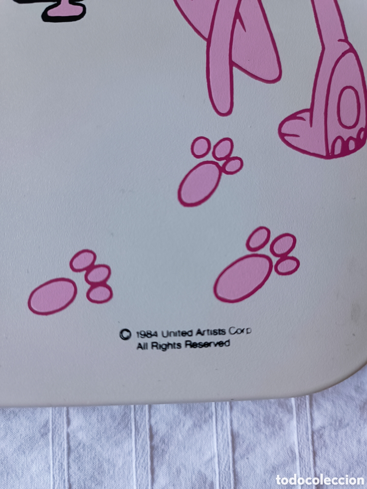 Vintage: Reloj pared Pantera Rosa, funciona - Foto 4