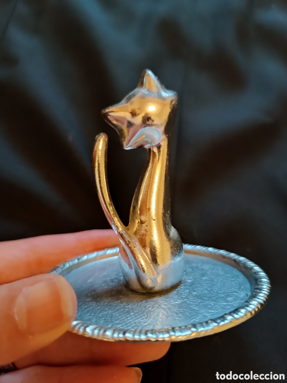 Vintage: Gatito para colocar anillos - Foto 4