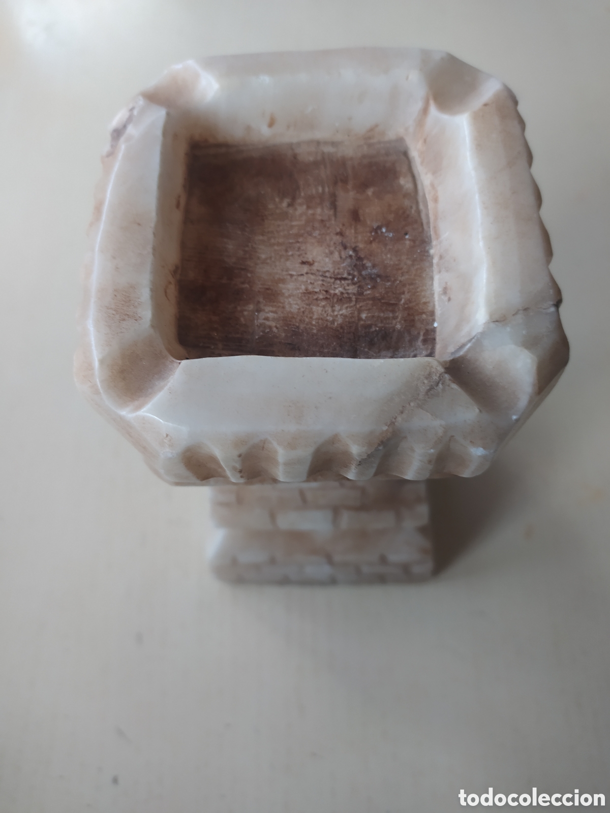 Vintage: Cenicero Torre M&aacute;rmol - Foto 2