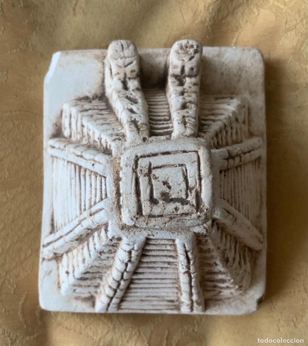 Vintage: FIGURA DE CHICHEN ITZ&Aacute; ARQUEOLOG&Iacute;A MAYA - Foto 6