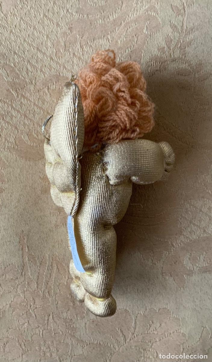 Vintage: 2 ANGELITOS DE TELA HECHOS EN HOLANDA - Foto 9