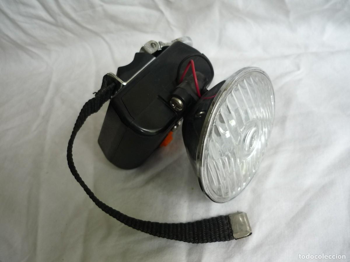 Vintage: Linterna frontal made in Hong Kong, funcionando - Foto 8
