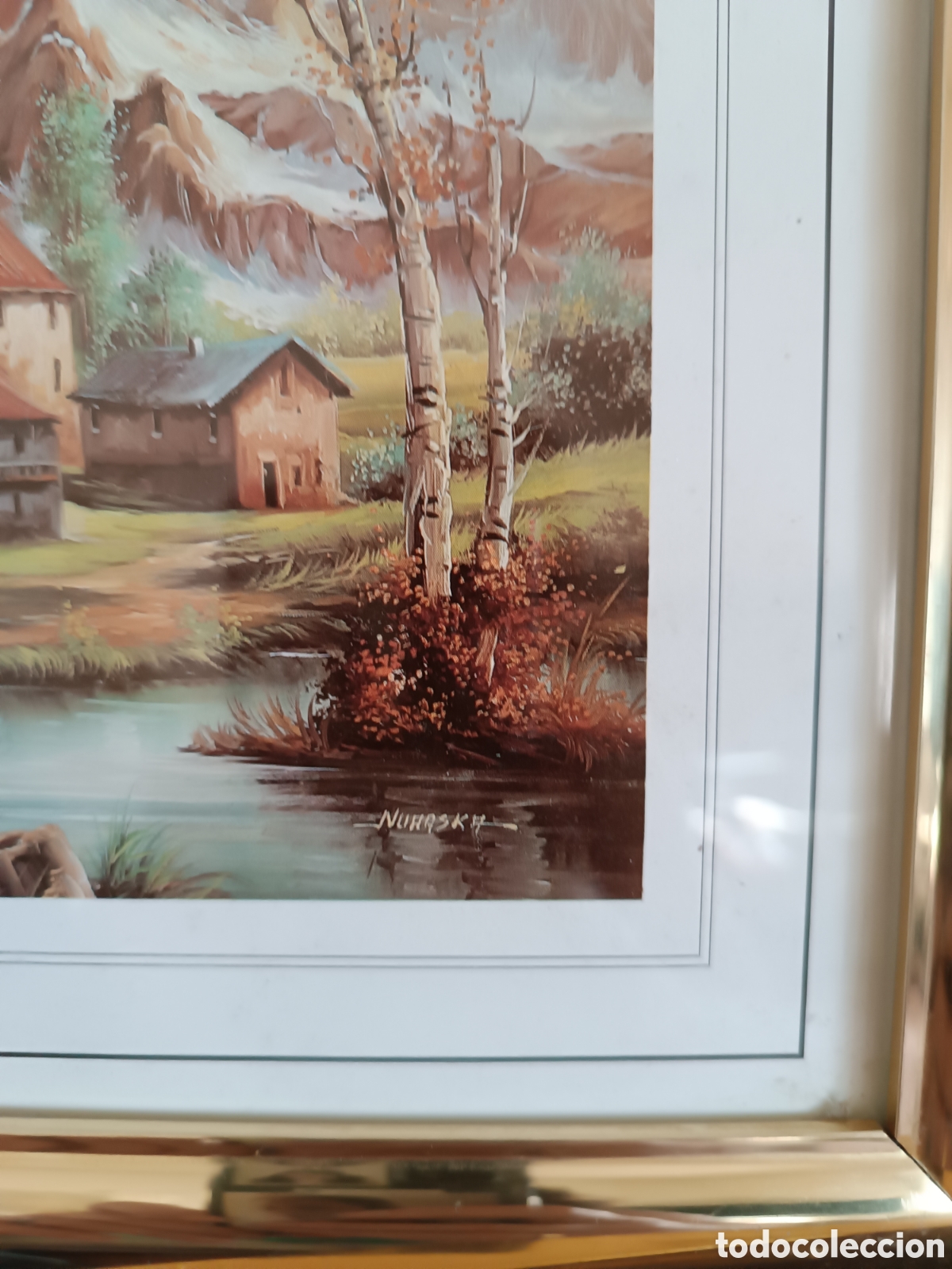 Vintage: Lote de cuadros uno grande y dos peque&ntilde;os - Foto 8