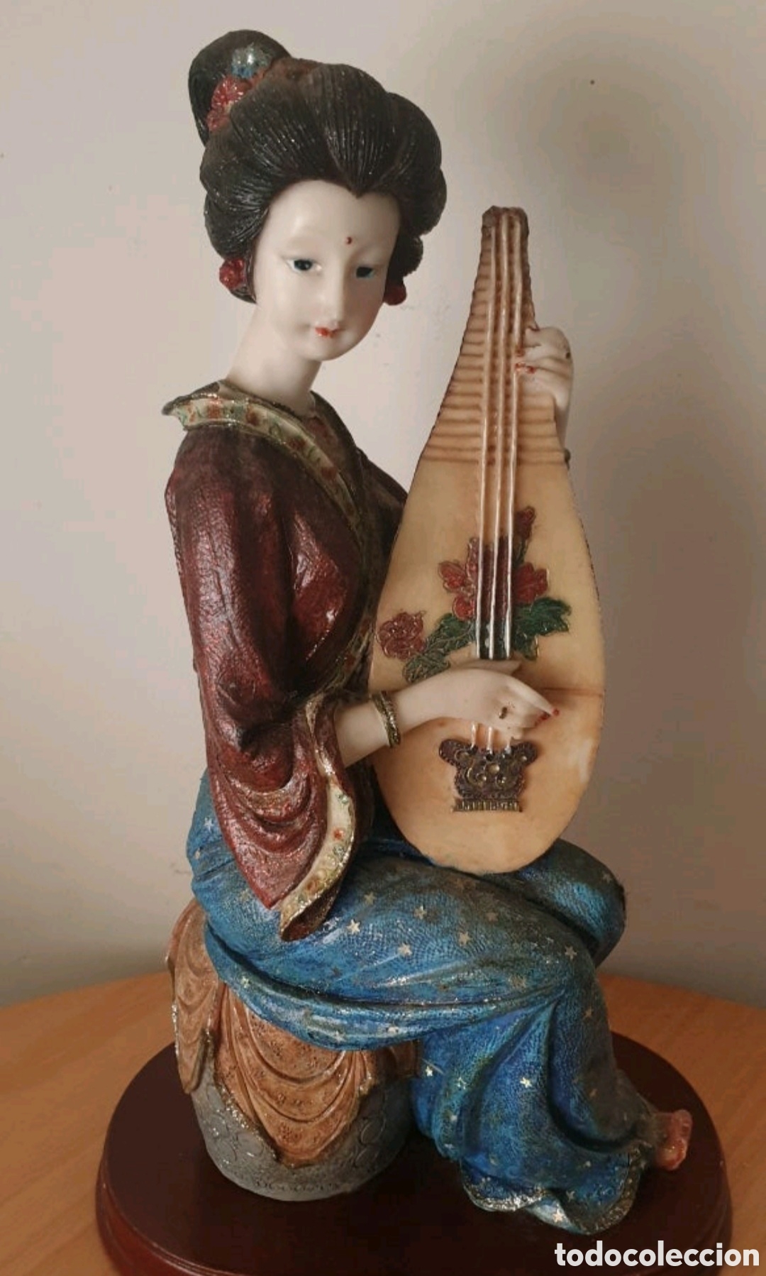 Vintage: Figura geisha vintage