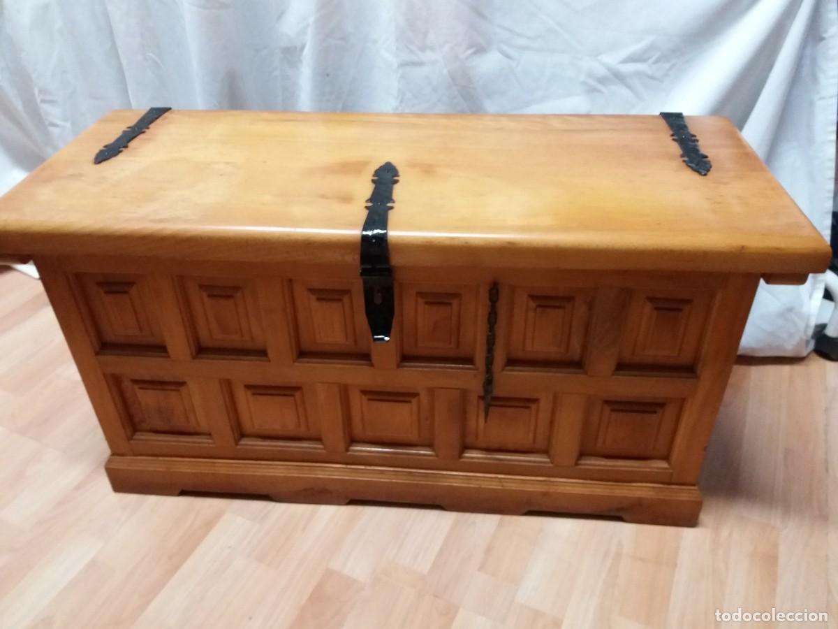 Vintage: Arc&oacute;n Madera Maciza Cuarterones - Foto 1
