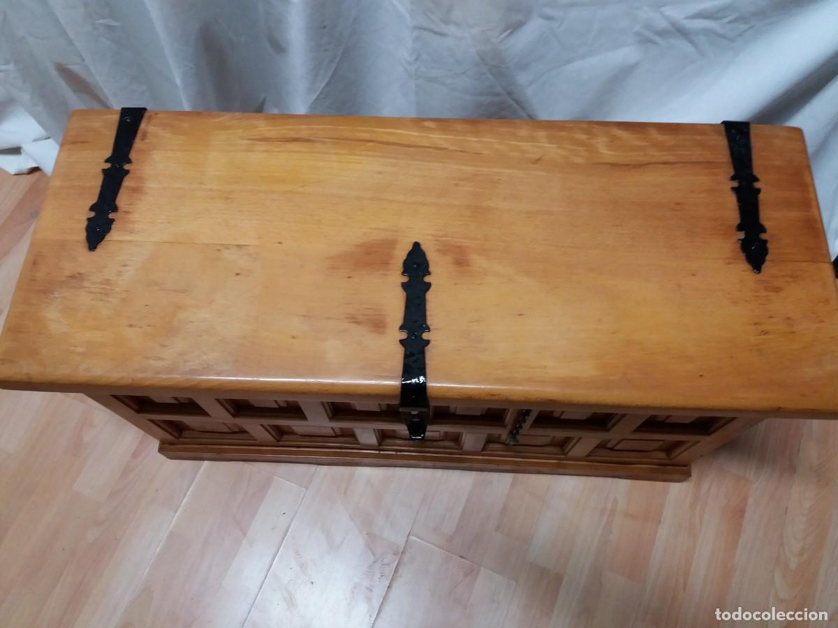 Vintage: Arc&oacute;n Madera Maciza Cuarterones - Foto 2