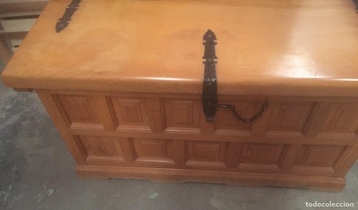 Vintage: Arc&oacute;n Madera Maciza Cuarterones - Foto 5