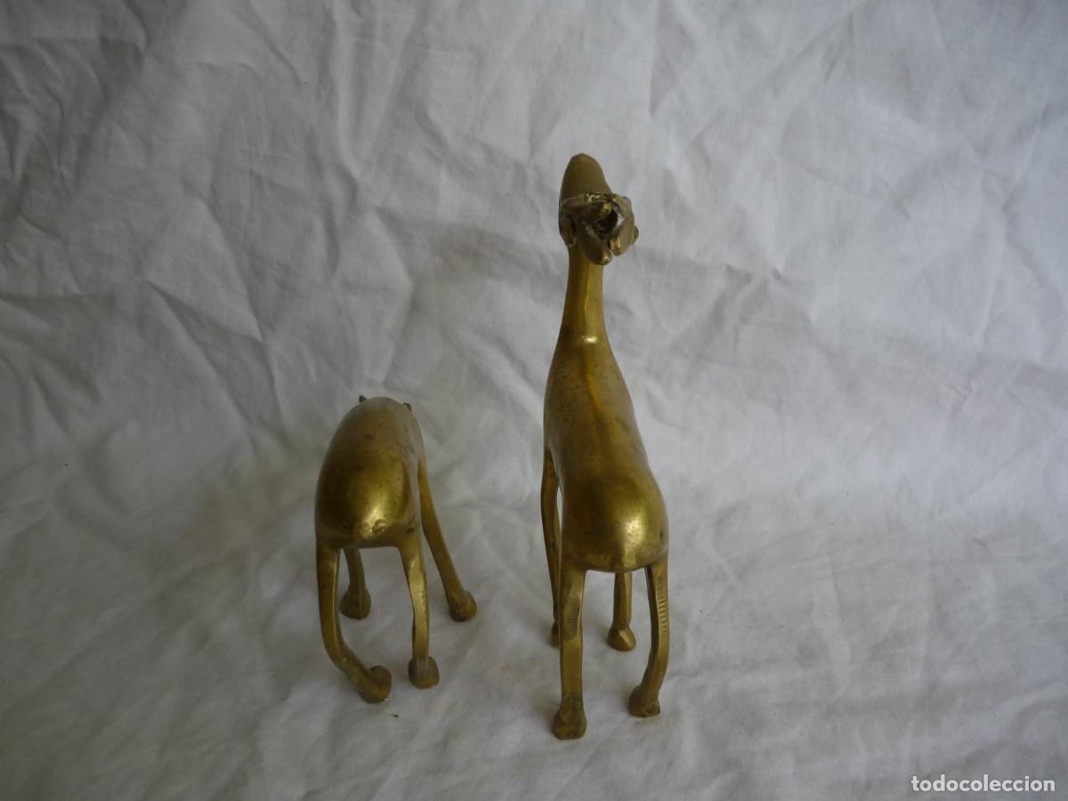 Vintage: Pareja de cervatillos en bronce - Foto 5