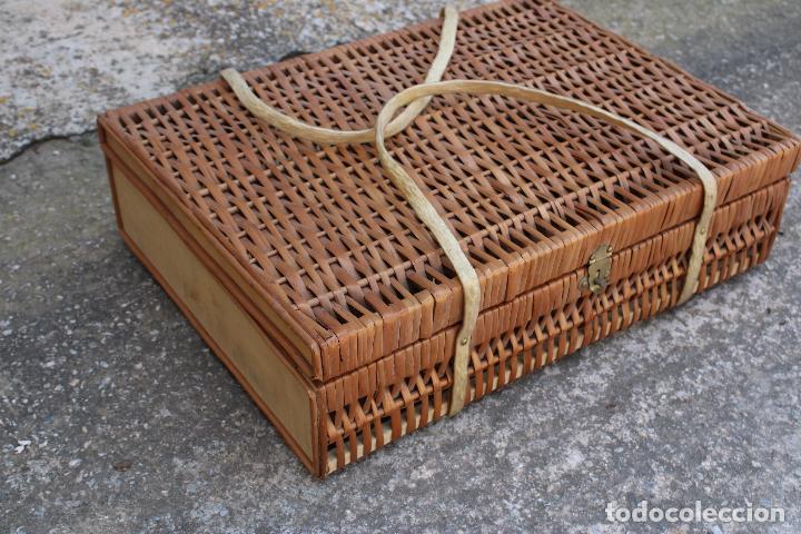 Vintage: Cesta Picnic Mimbre - Foto 3
