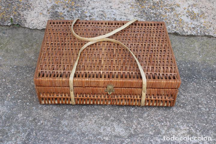 Vintage: Cesta Picnic Mimbre - Foto 1