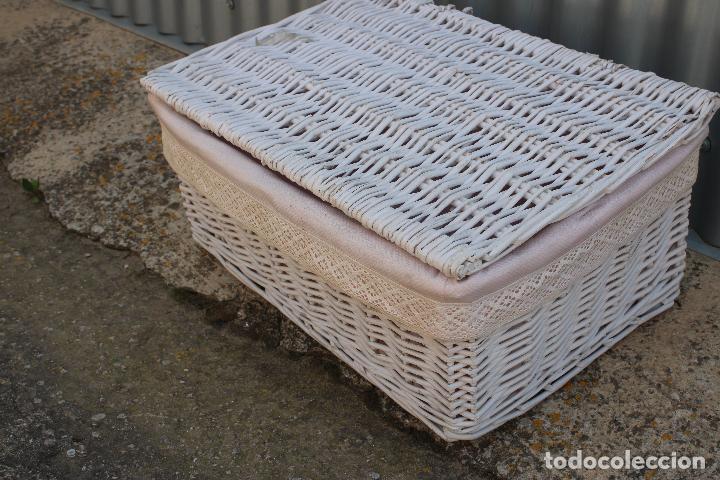 Vintage: Cesta Mimbre - Foto 3