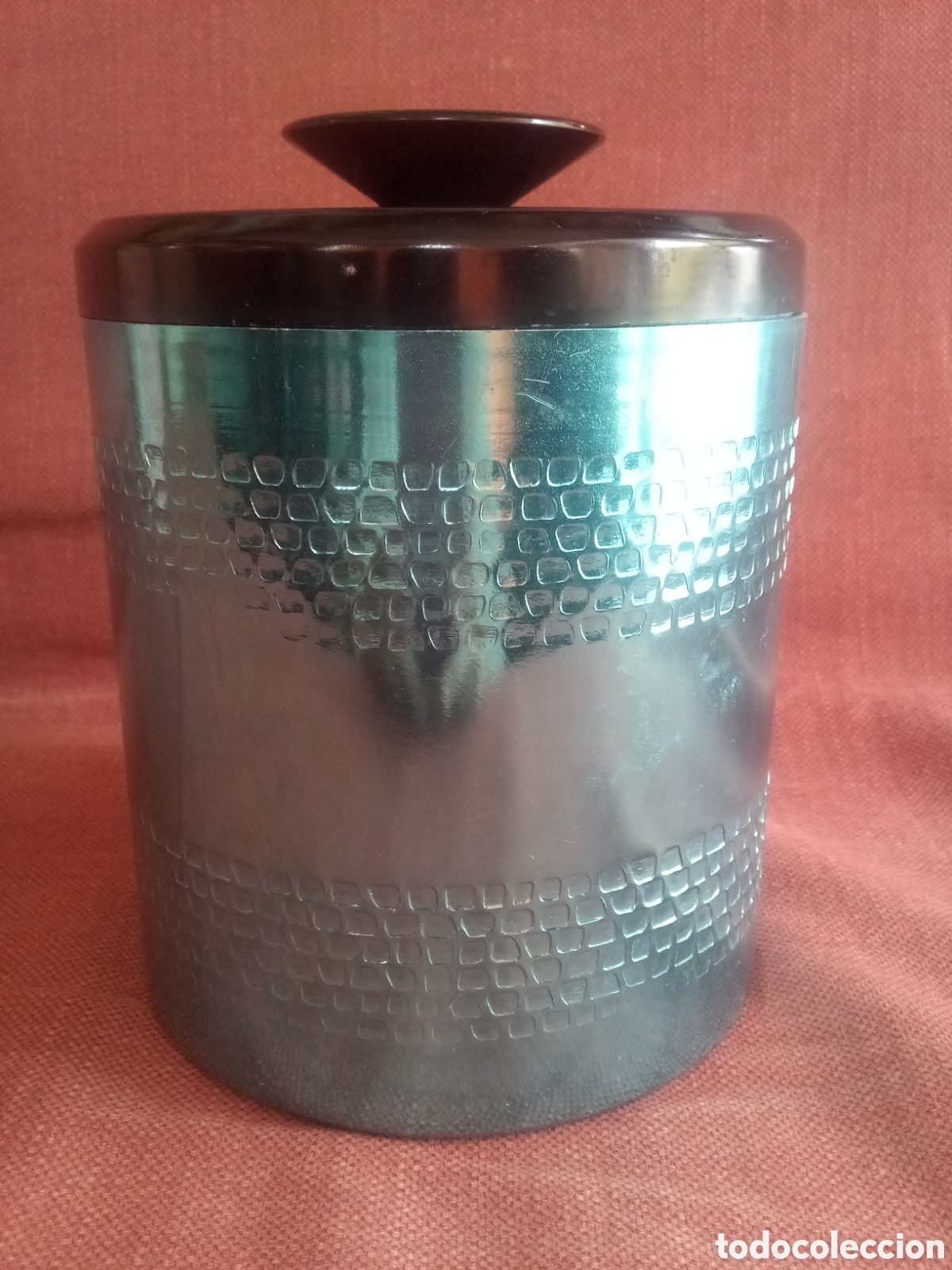 Vintage: CUBITERA ALUMINIO ANODIZADO AZUL - MARCA ALPUR