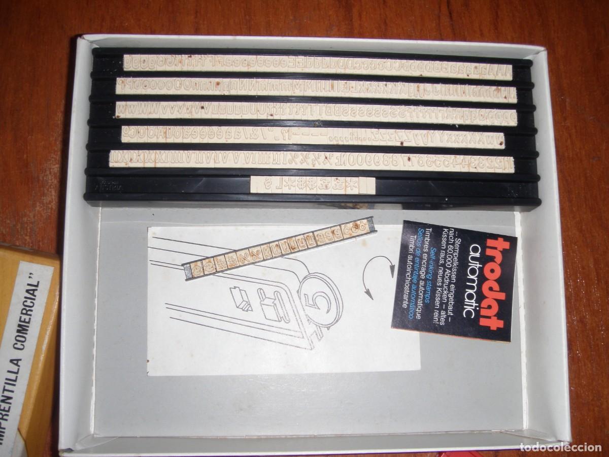 Vintage: IMPRENTA COMERCIAL TRODAT TYPE 501 - Foto 4