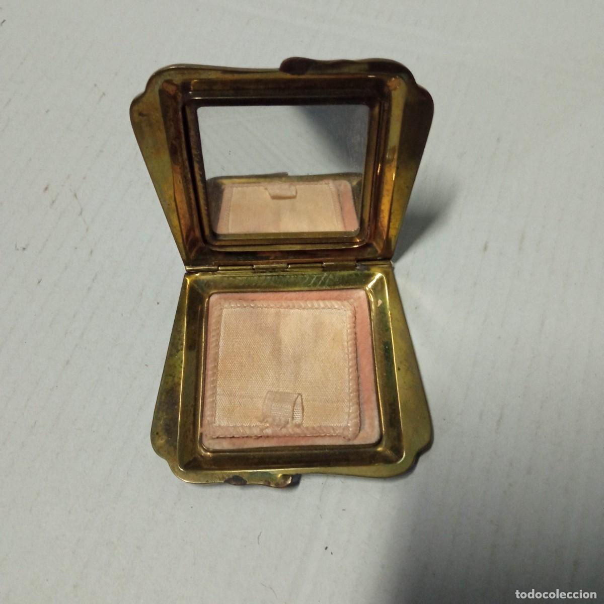 Vintage: ANTIGUA CAJA DE POLVOS POLVERA - Foto 2