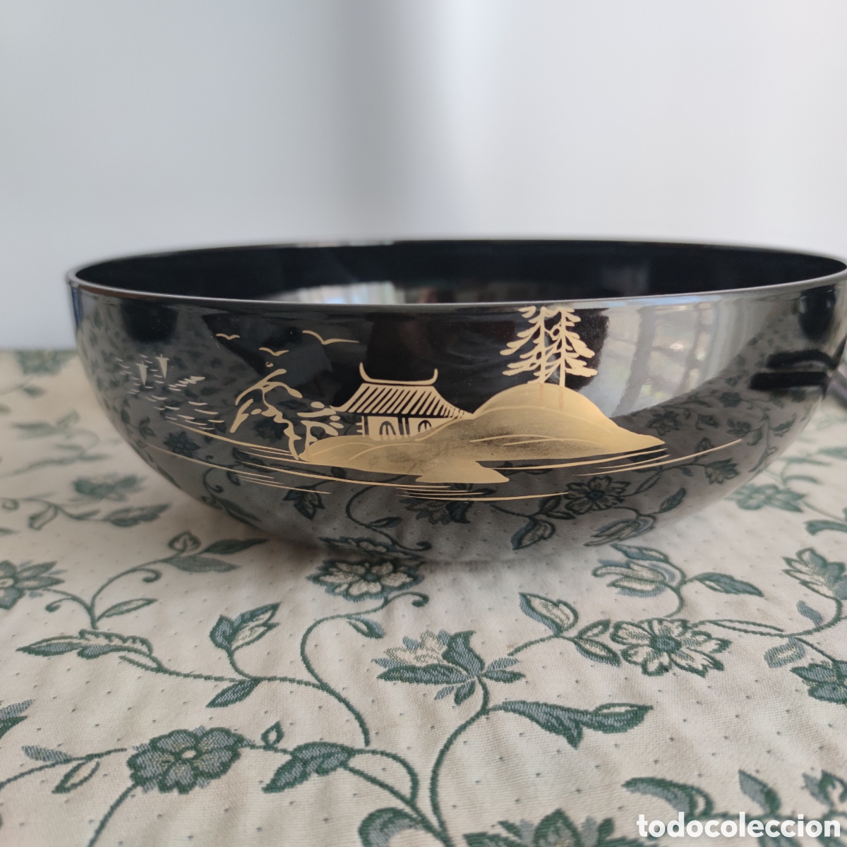 Vintage: Ensaladera y Cuencos laca china - Foto 2