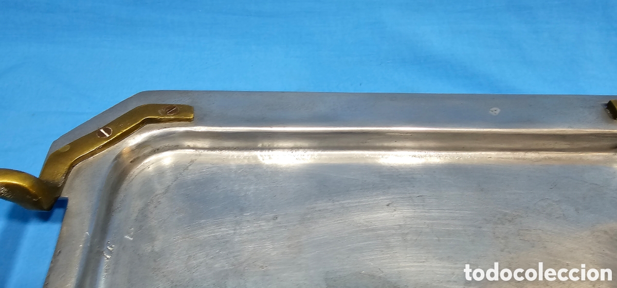 Vintage: BANDEJA RECTANGULAR CON ASAS POR DAVID MARSHALL - Foto 5