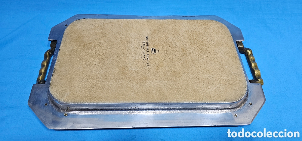 Vintage: BANDEJA RECTANGULAR CON ASAS POR DAVID MARSHALL - Foto 9