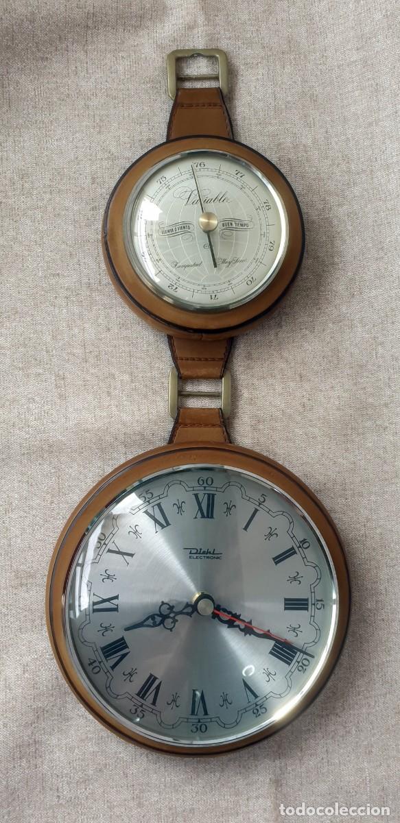 Vintage: RELOJ CON BAR&Oacute;METRO VINTAGE - Foto 1