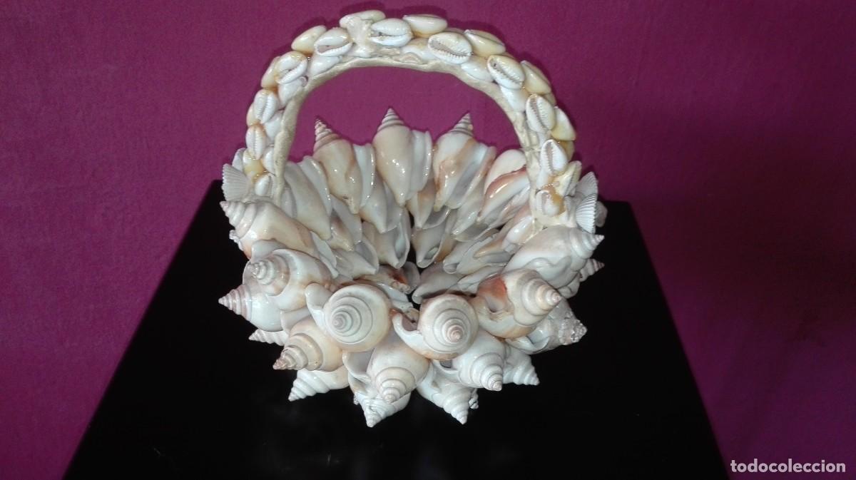 Vintage: CESTA CARACOLAS - Foto 1