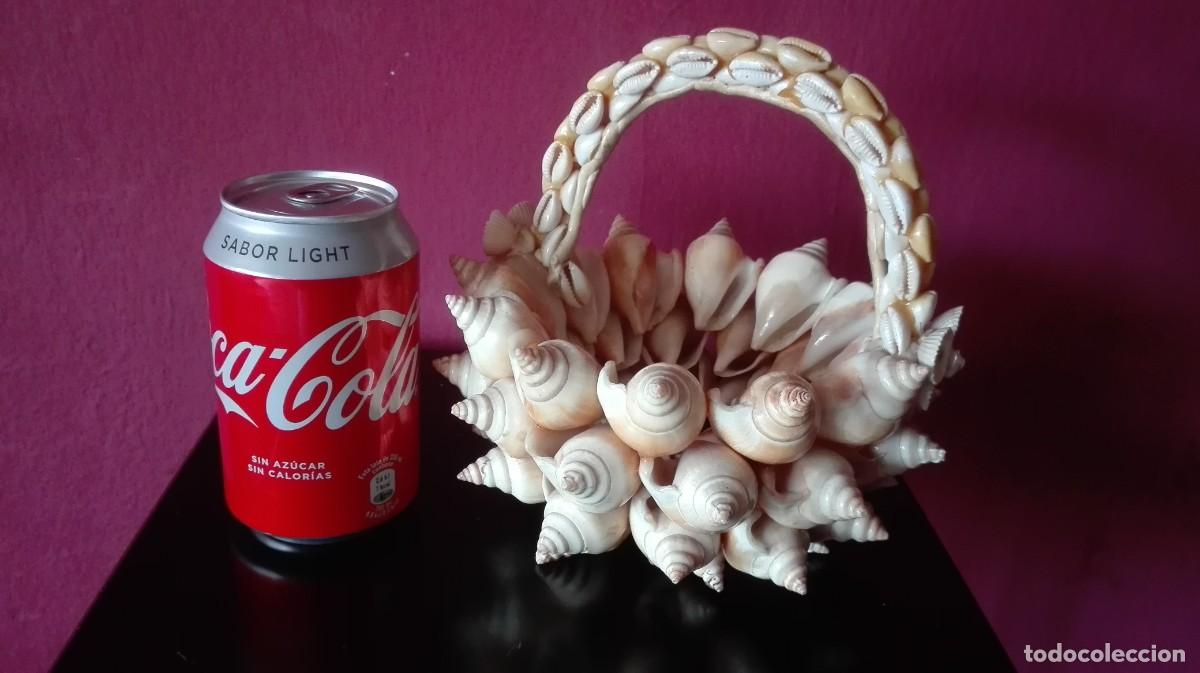 Vintage: CESTA CARACOLAS - Foto 3