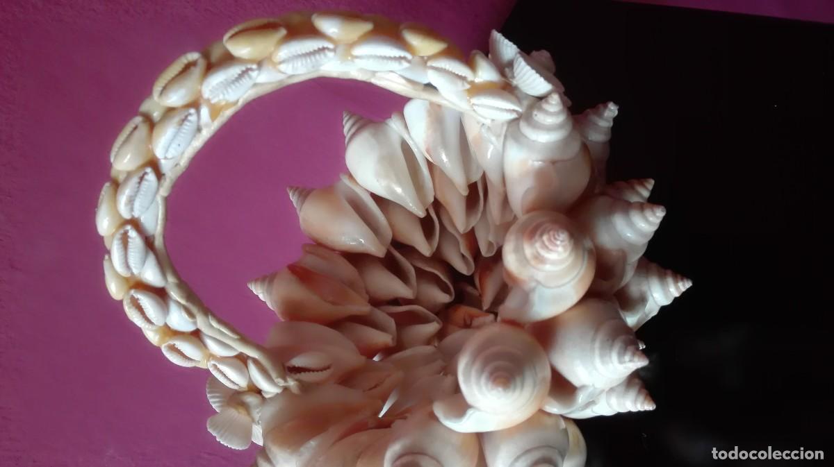 Vintage: CESTA CARACOLAS - Foto 4