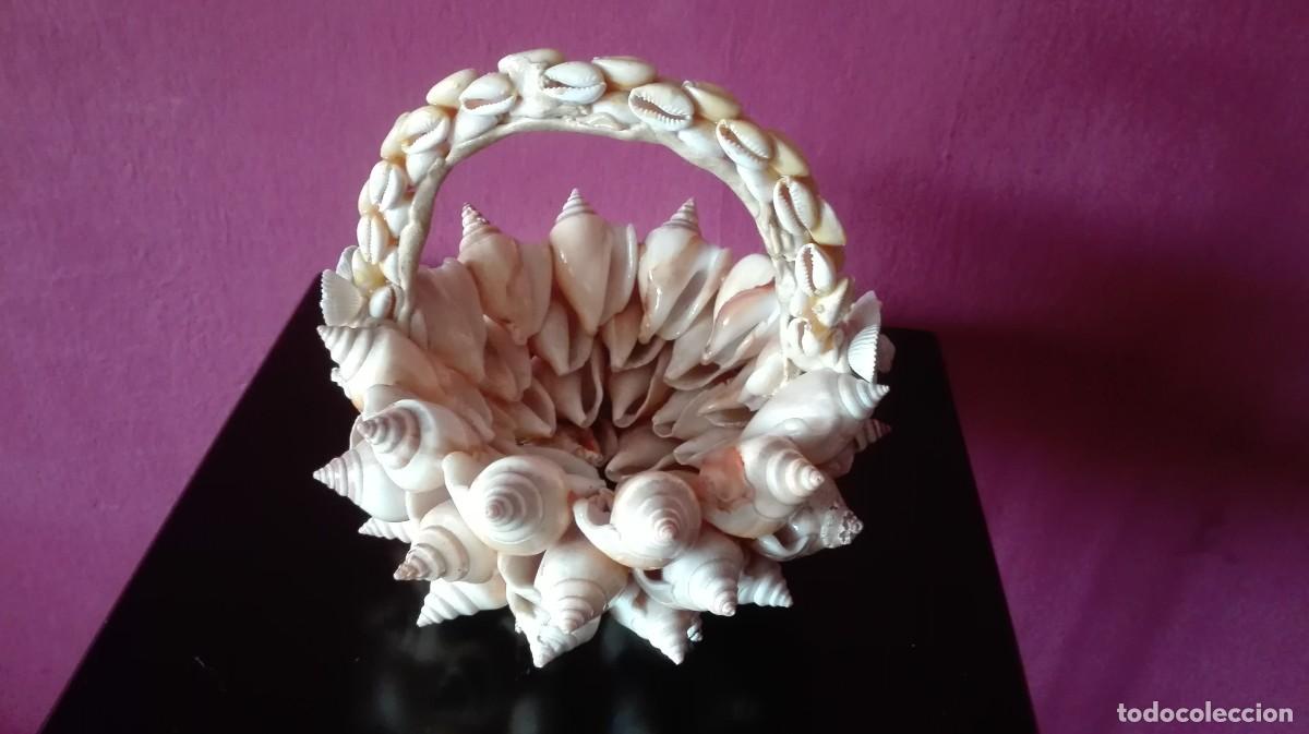 Vintage: CESTA CARACOLAS - Foto 11