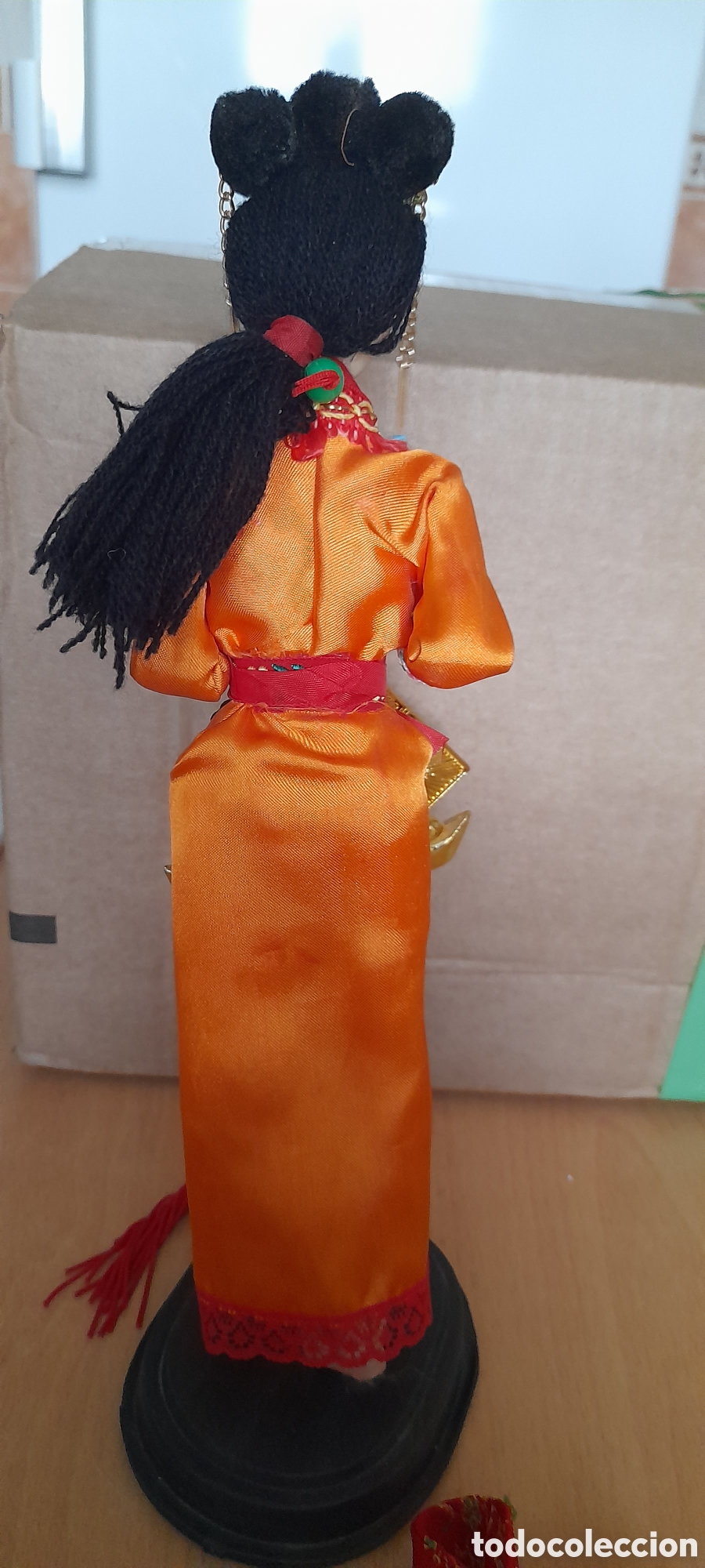 Vintage: Mu&ntilde;eca artesanal vintage china - Foto 6