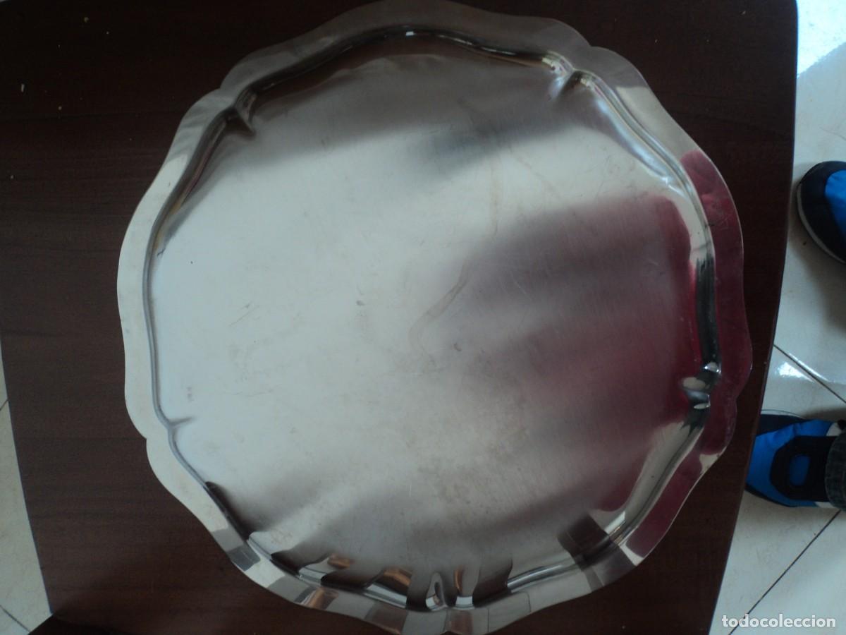 Vintage: Bandeja metal cinco lados - Foto 2