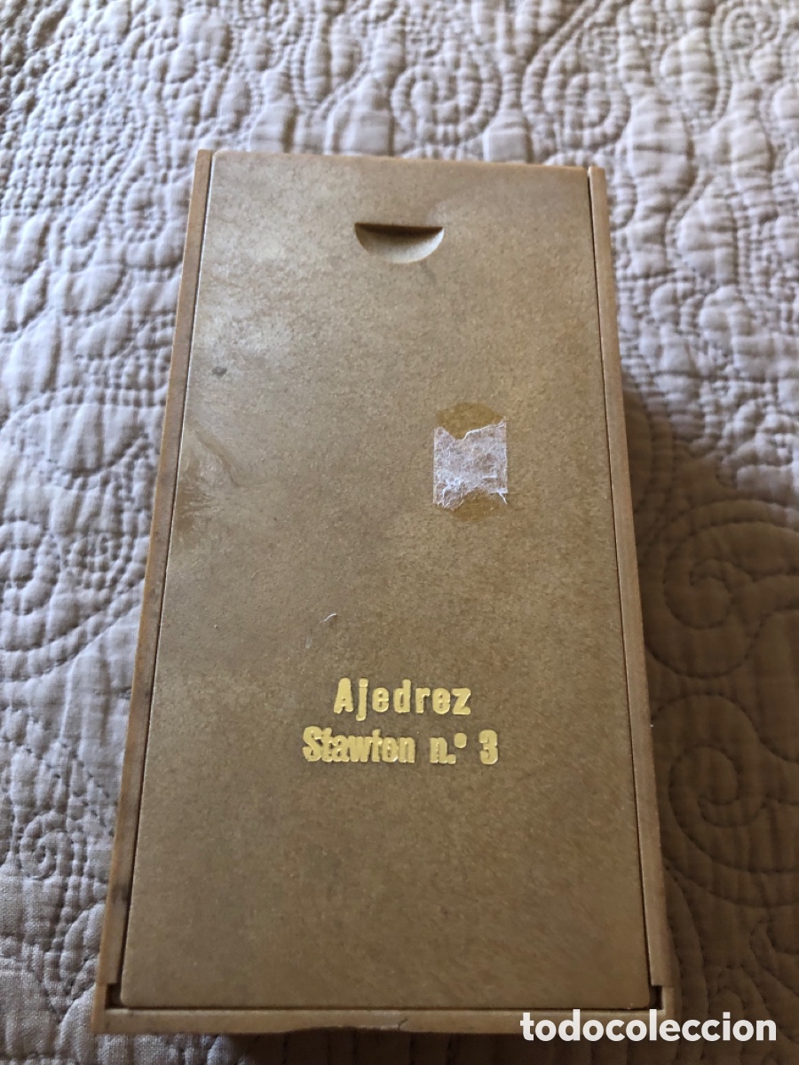 Vintage: Piezas ajedrez stawton n3 - Foto 1