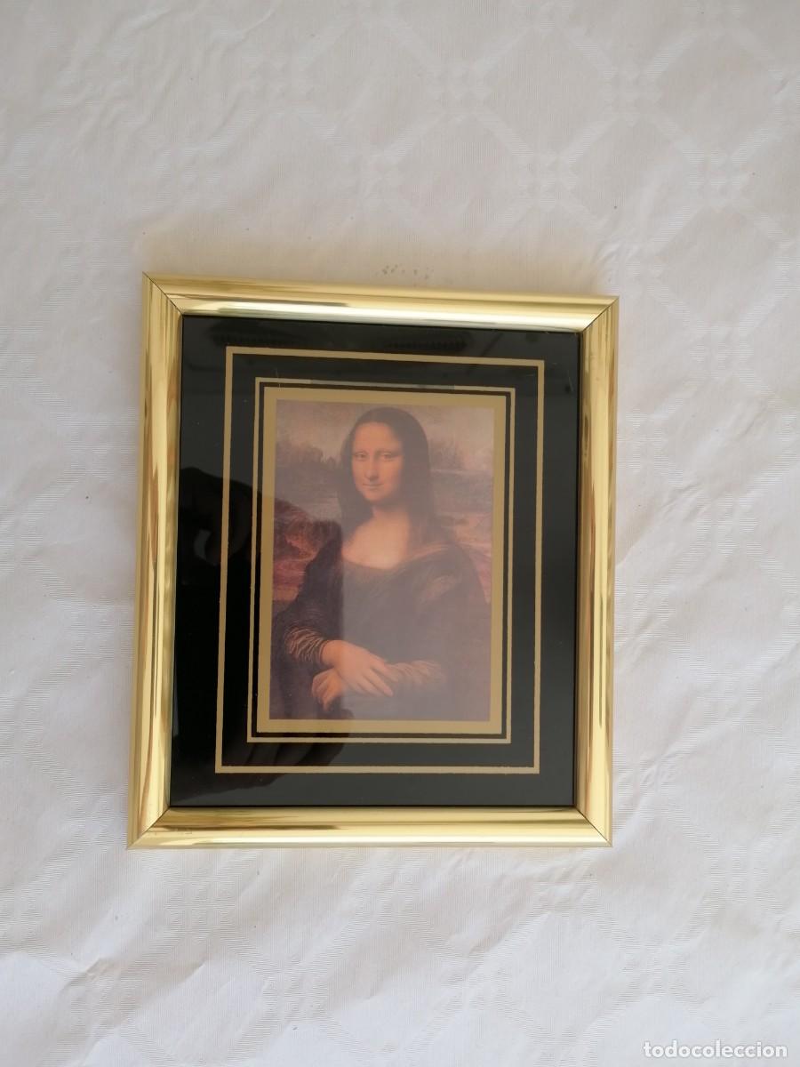 Vintage: Marco dorado de cuadro &rdquo;Gioconda&rdquo; - Foto 1
