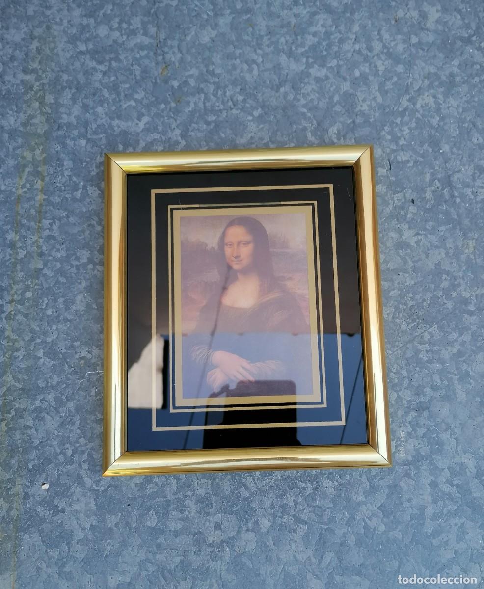 Vintage: Marco dorado de cuadro &rdquo;Gioconda&rdquo; - Foto 4