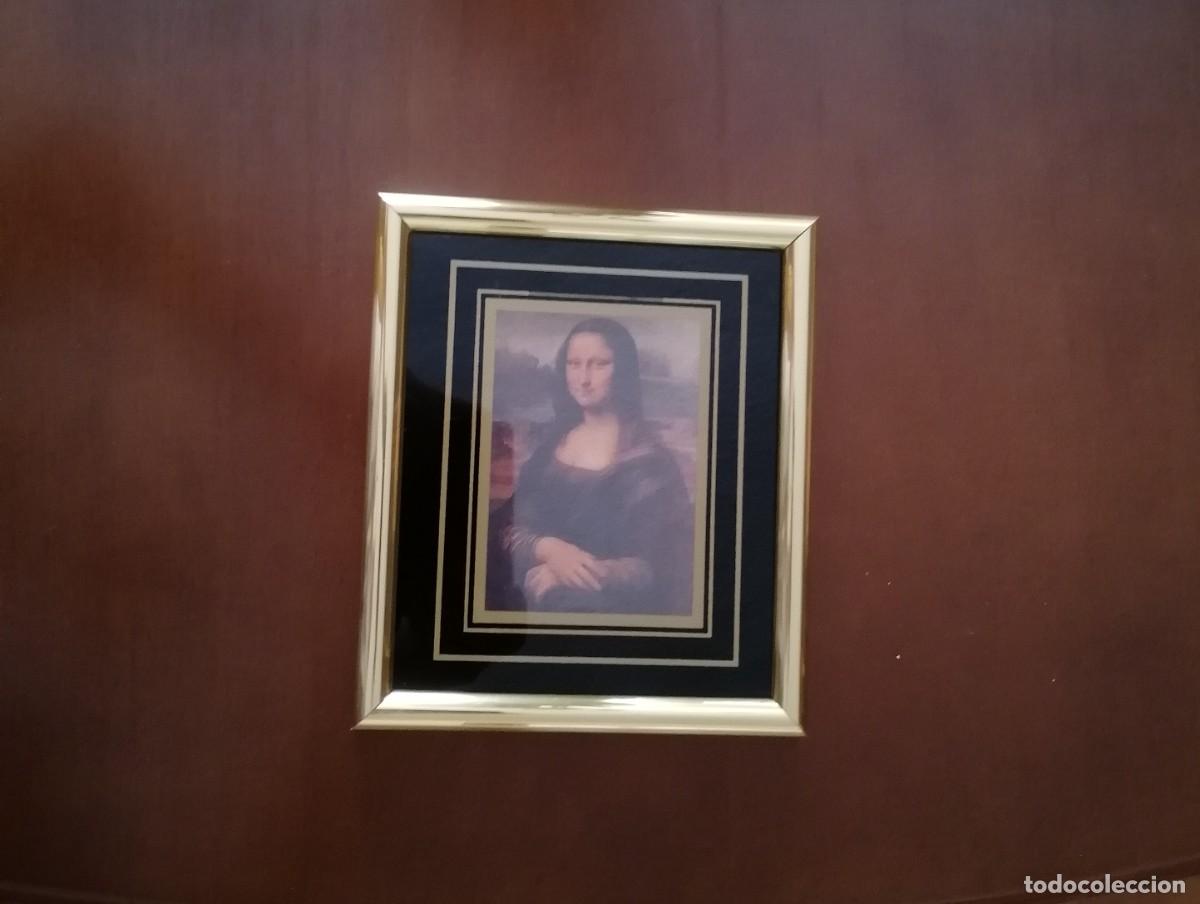 Vintage: Marco dorado de cuadro &rdquo;Gioconda&rdquo; - Foto 5