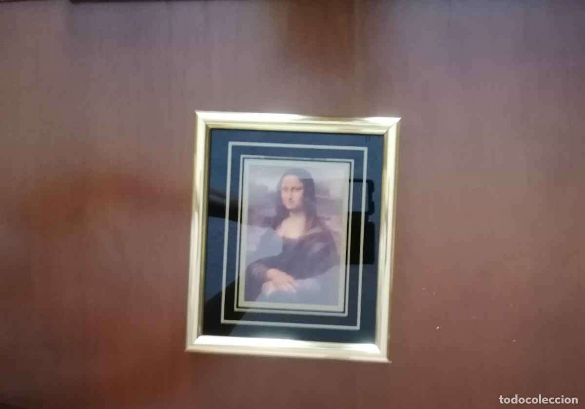 Vintage: Marco dorado de cuadro &rdquo;Gioconda&rdquo; - Foto 6