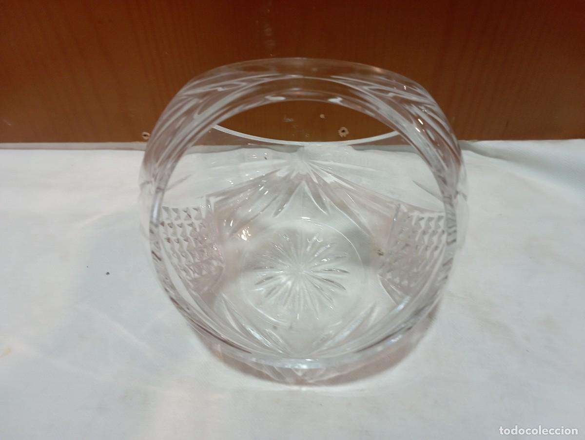 Vintage: cesto de cristal - Foto 2