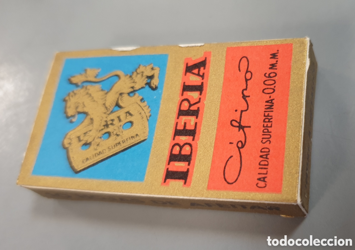 Vintage: Hojas de afeitar IBERIA - Foto 3