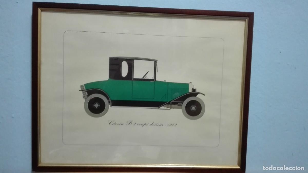 Vintage: CUADRO CITROEN B2 COUPE - Foto 1